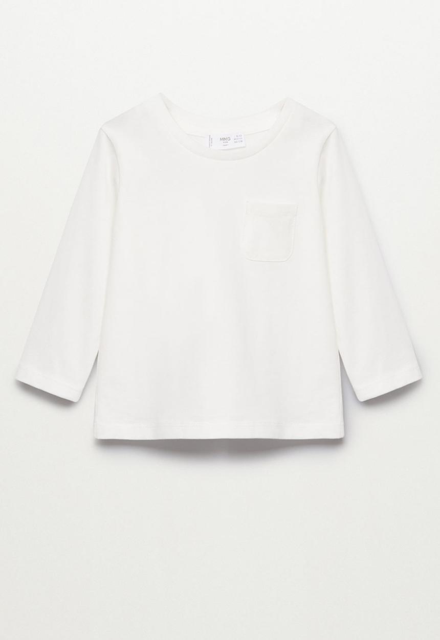 MANGO - T-shirt marcos1 - white 
