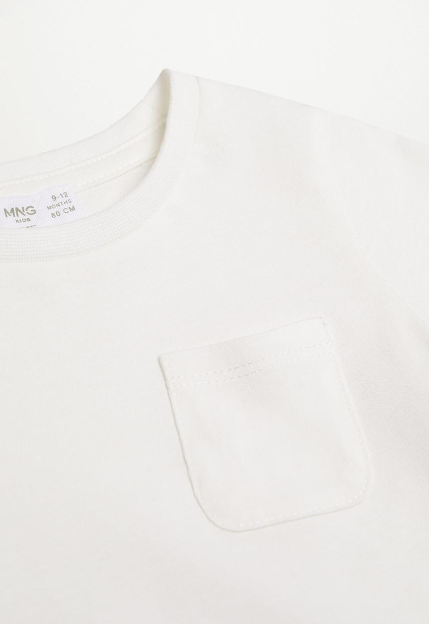 MANGO - T-shirt marcos1 - white 