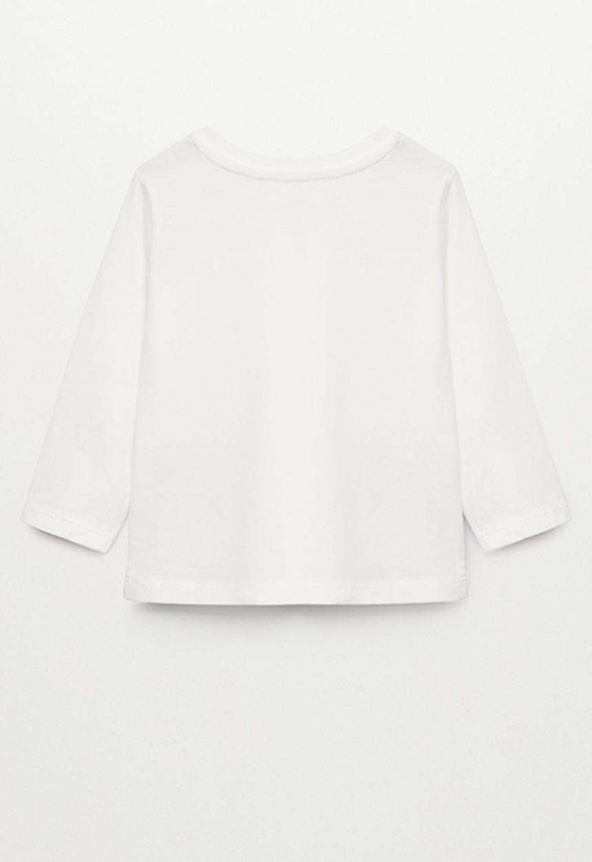 MANGO - T-shirt marcos1 - white 