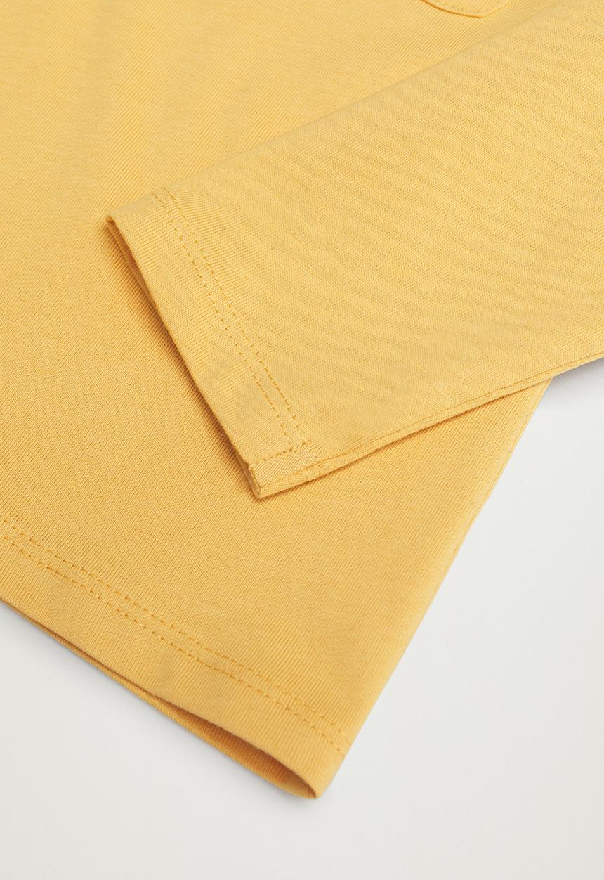 MANGO - T-shirt marcos1 - yellow