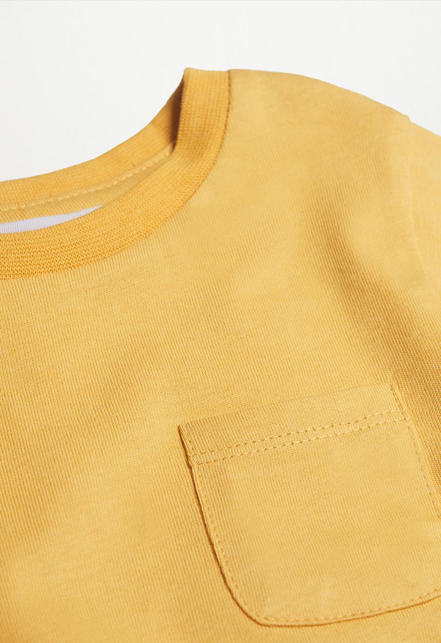 MANGO - T-shirt marcos1 - yellow