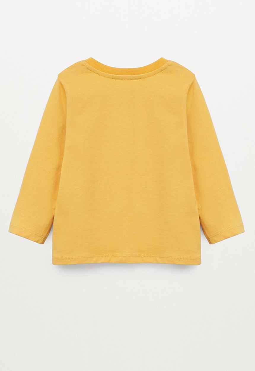 MANGO - T-shirt marcos1 - yellow