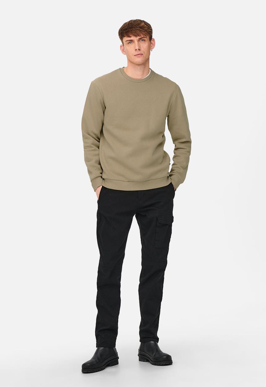 Only & Sons - Onsceres life crew neck - incense
