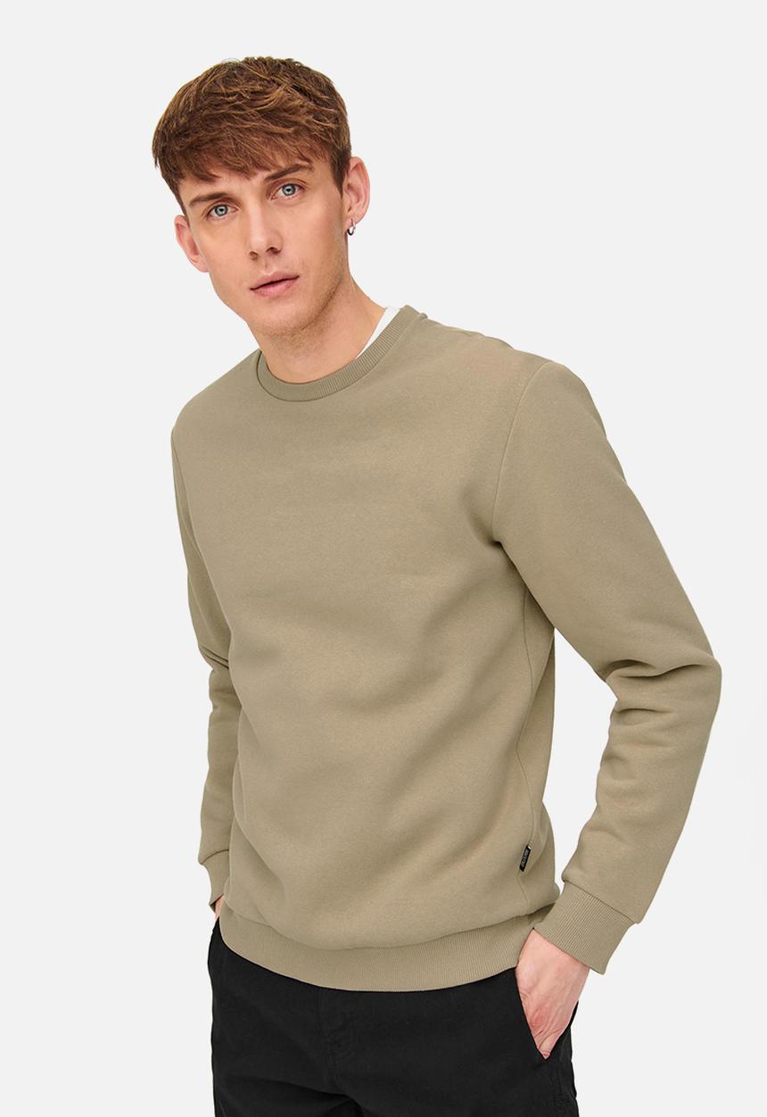 Only & Sons - Onsceres life crew neck - incense