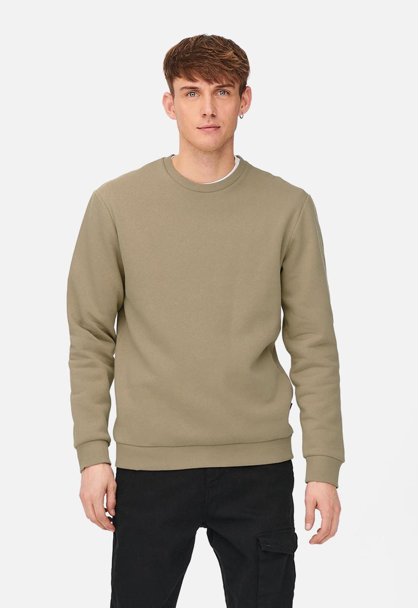 Only & Sons - Onsceres life crew neck - incense