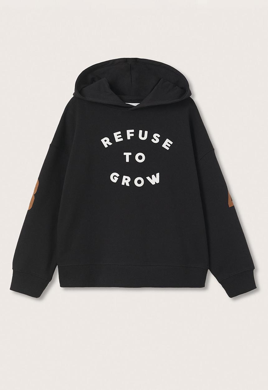 MANGO - Sweatshirt grow - black