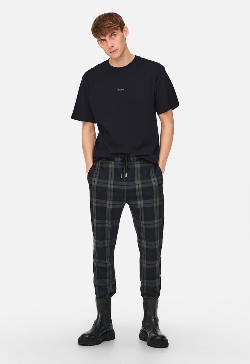 Only & Sons - Onsosris life rlx ss redact tee - dark navy