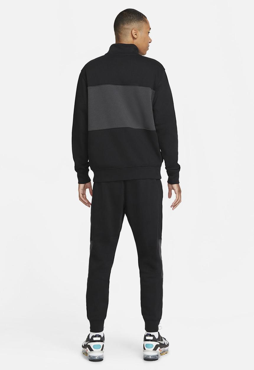 Nike - NSW Spe Fleece Tracksuit - black & smoke grey