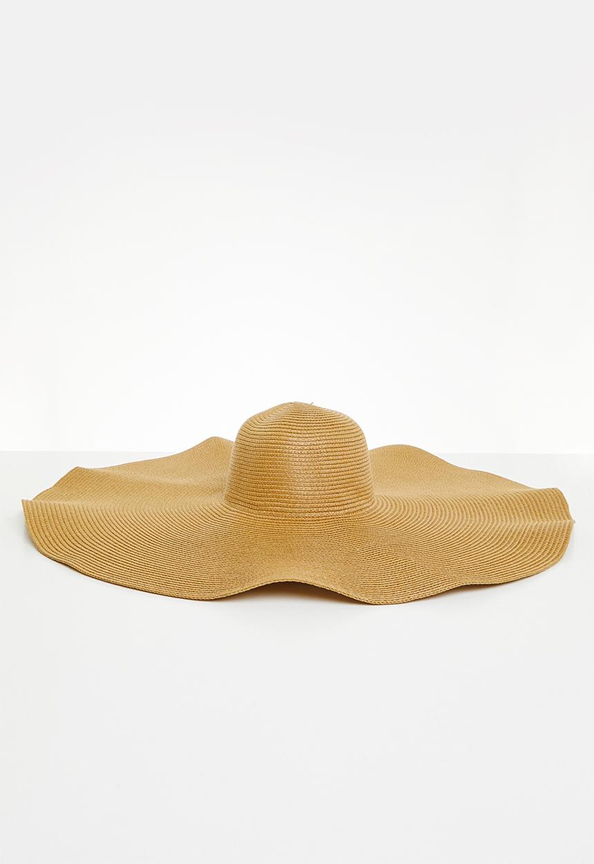 Superbalist - Oversized wide brim sun hat - natural
