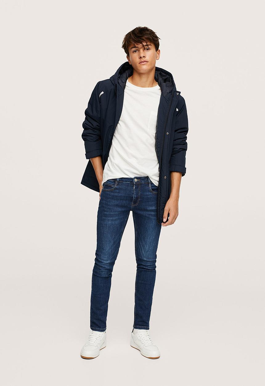 MANGO - Jeans skinny tb - dark blue