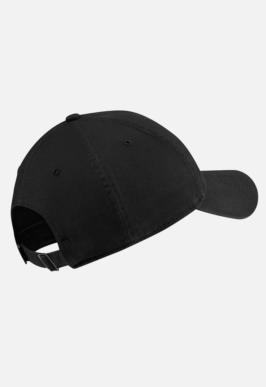 Nike - U nsw h86 swoosh wash cap - black/black