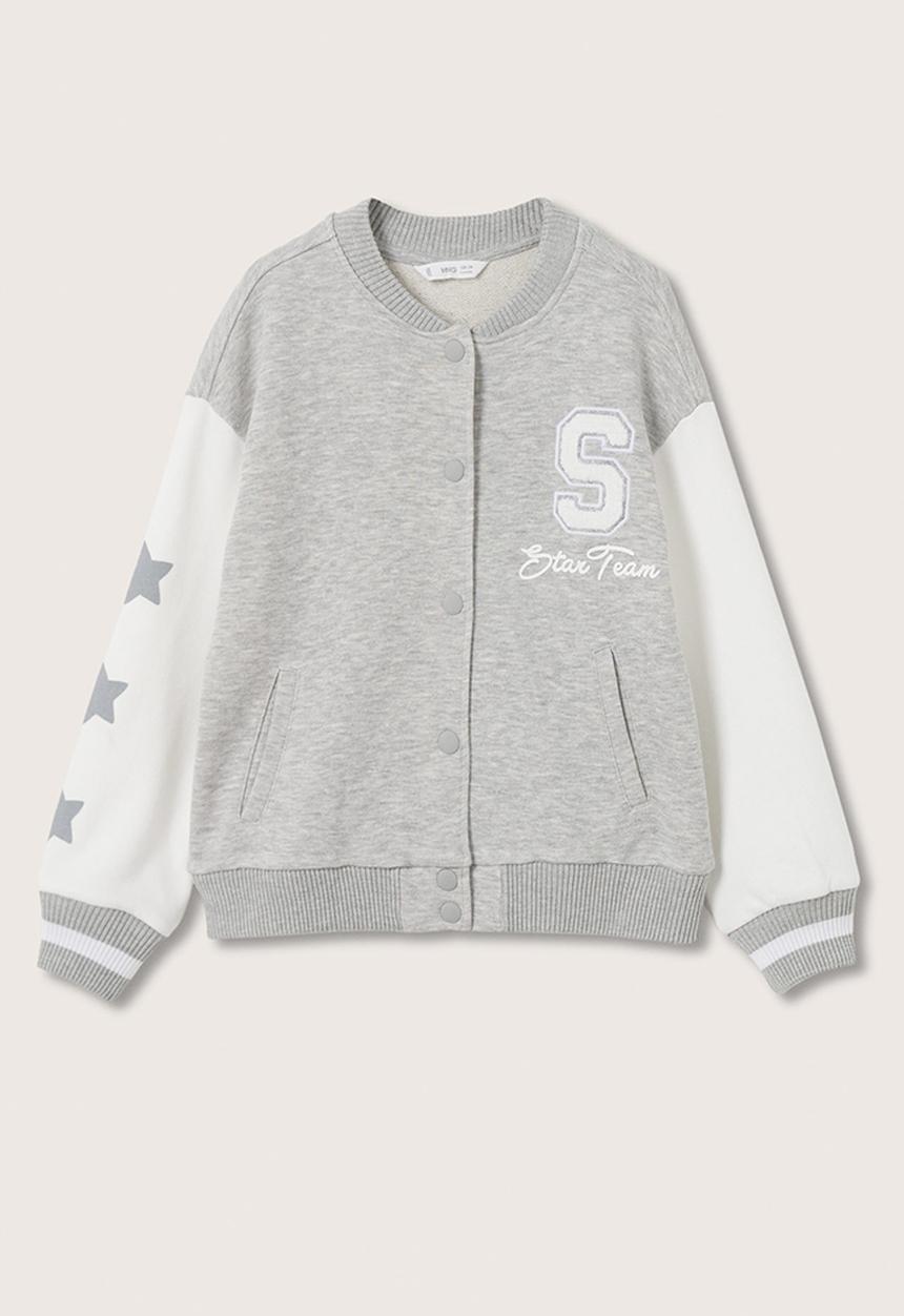 MANGO - Sweatshirt bombi - grey