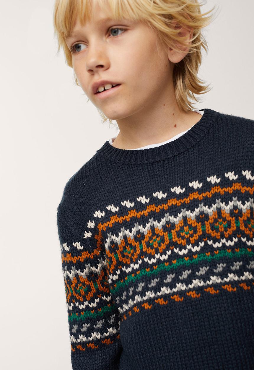 MANGO - Sweater william - navy