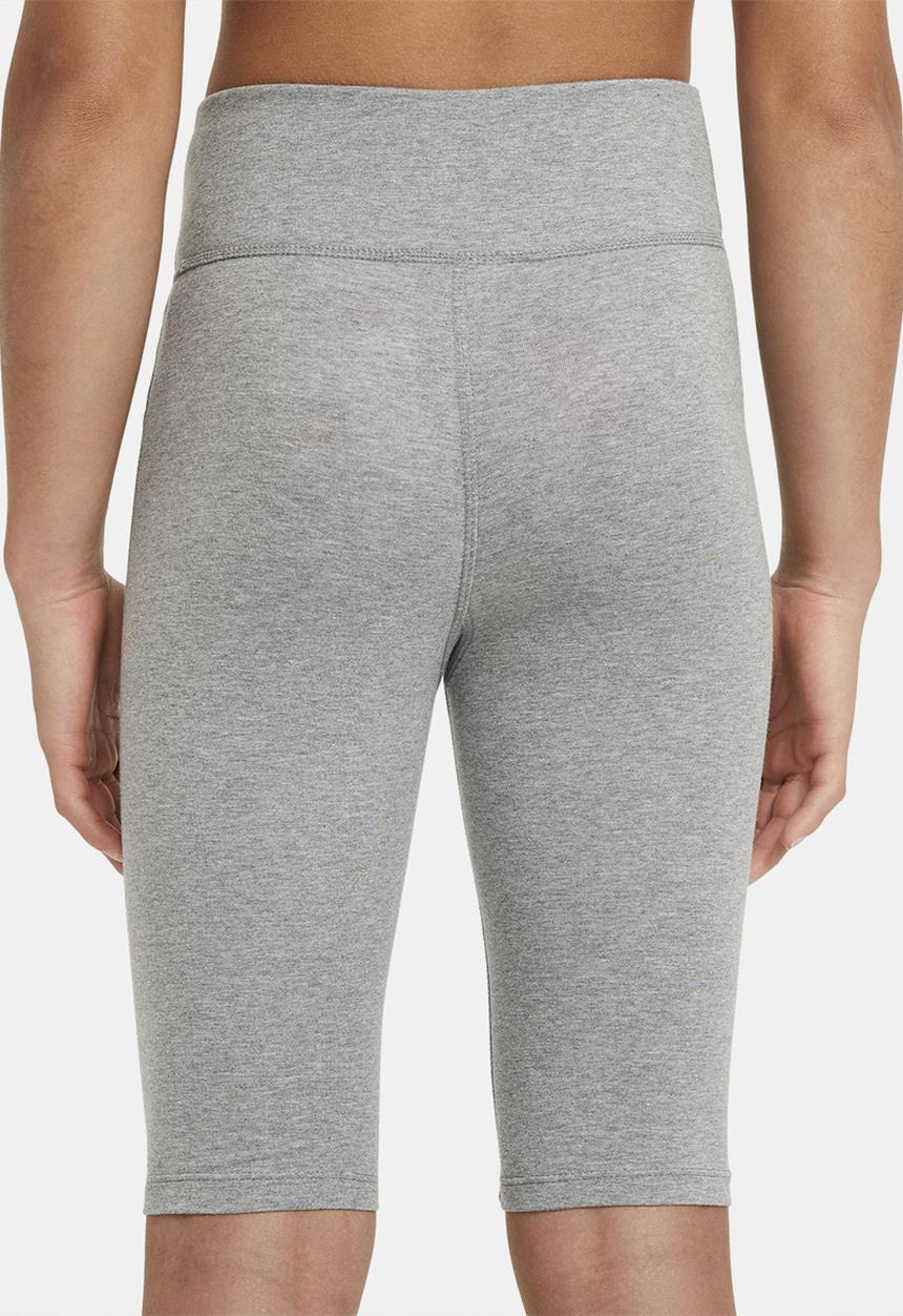Nike - G nsw bike 9 in short  - carbon heather/white