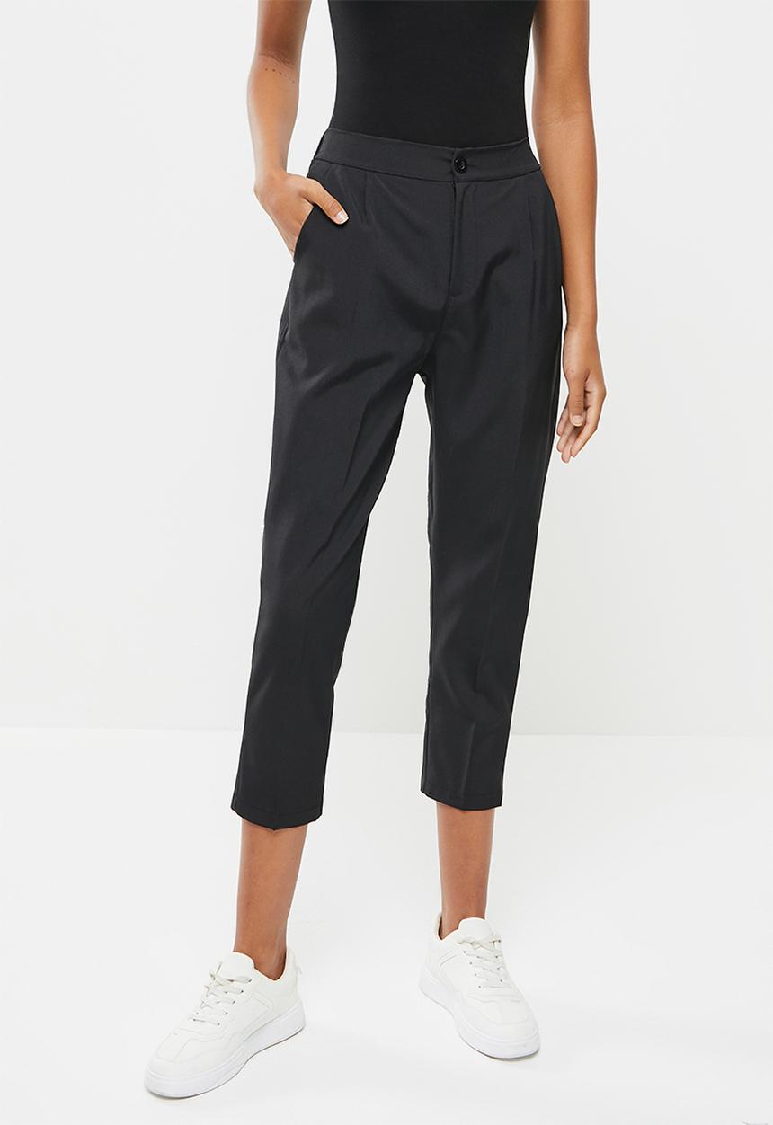 dailyfriday - Straight leg pants - black