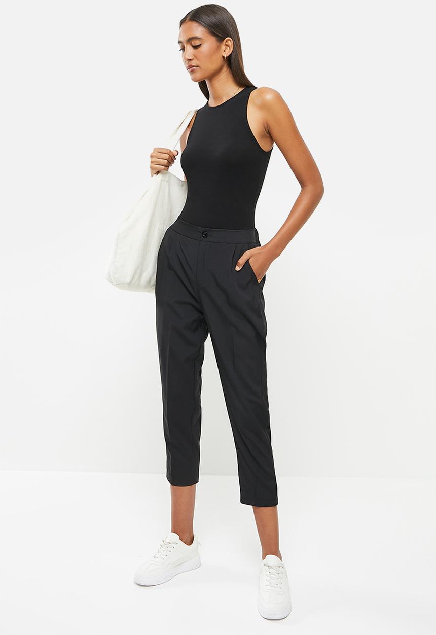 dailyfriday - Straight leg pants - black