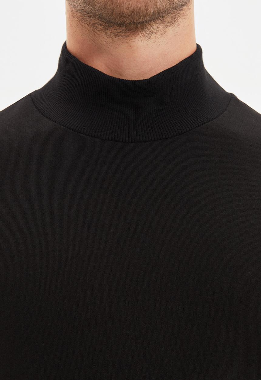Trendyol - Paul high neck sweater - black
