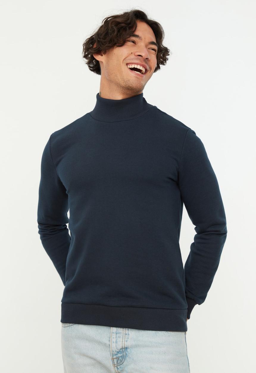 Trendyol - Paul high neck sweater - navy