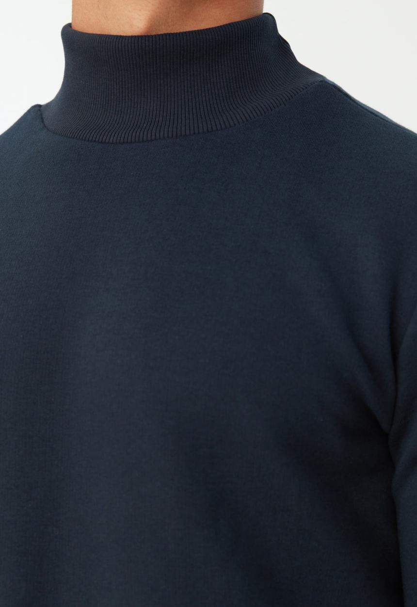 Trendyol - Paul high neck sweater - navy