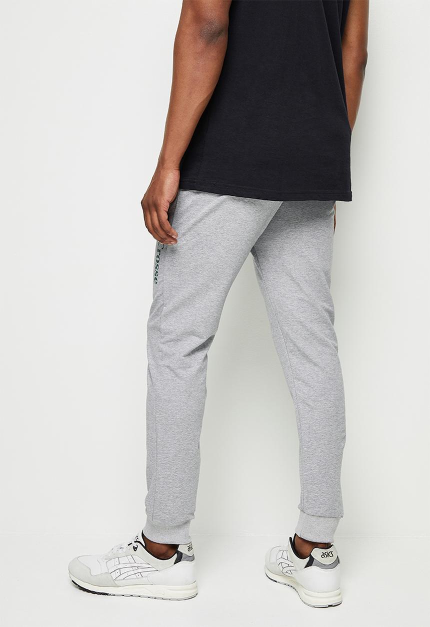 Lark & Crosse - Eldy slim fit sweatpants - grey melange