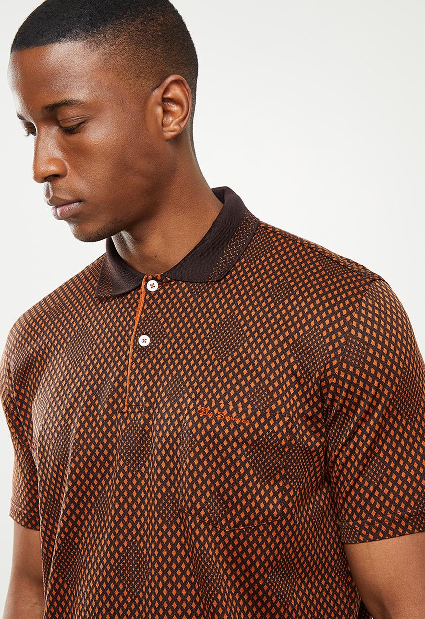 Ben Sherman - Mercerized golfer - rust