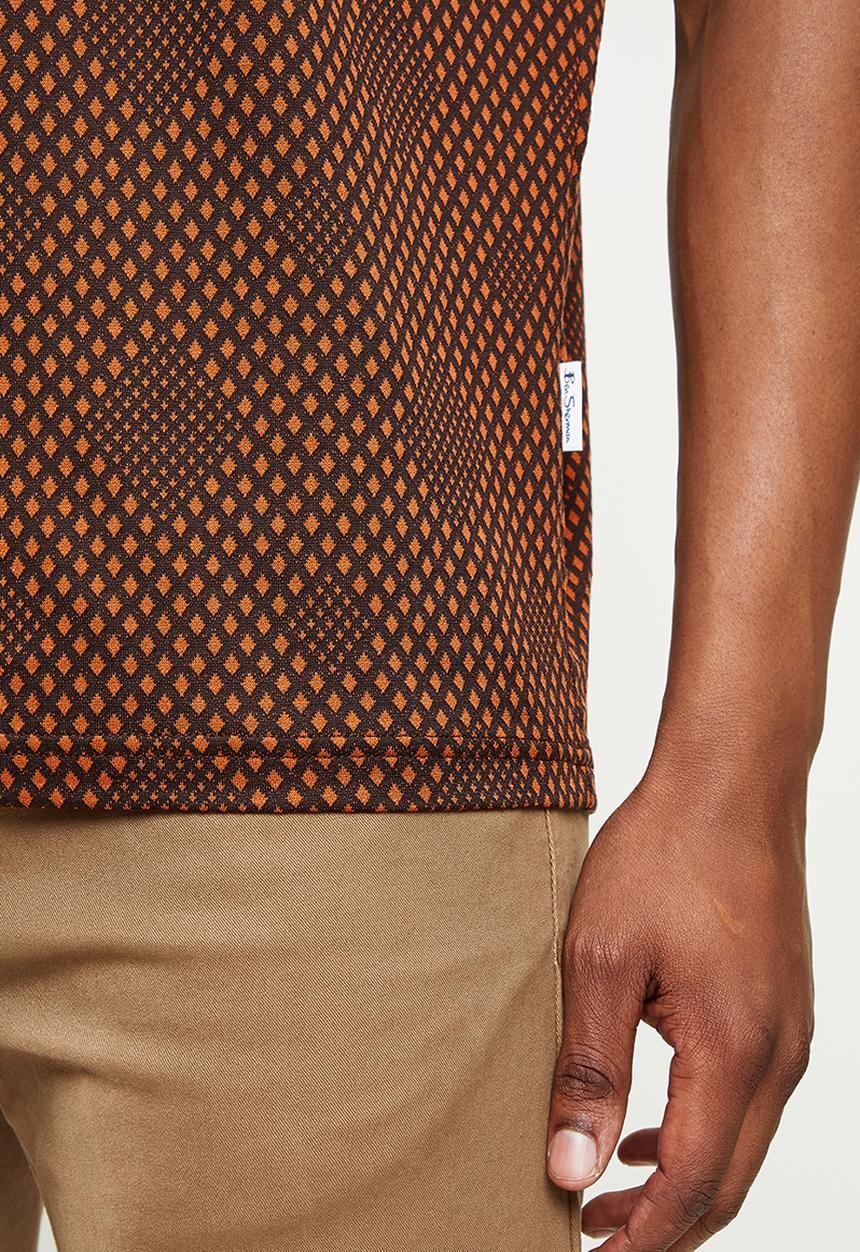 Ben Sherman - Mercerized golfer - rust