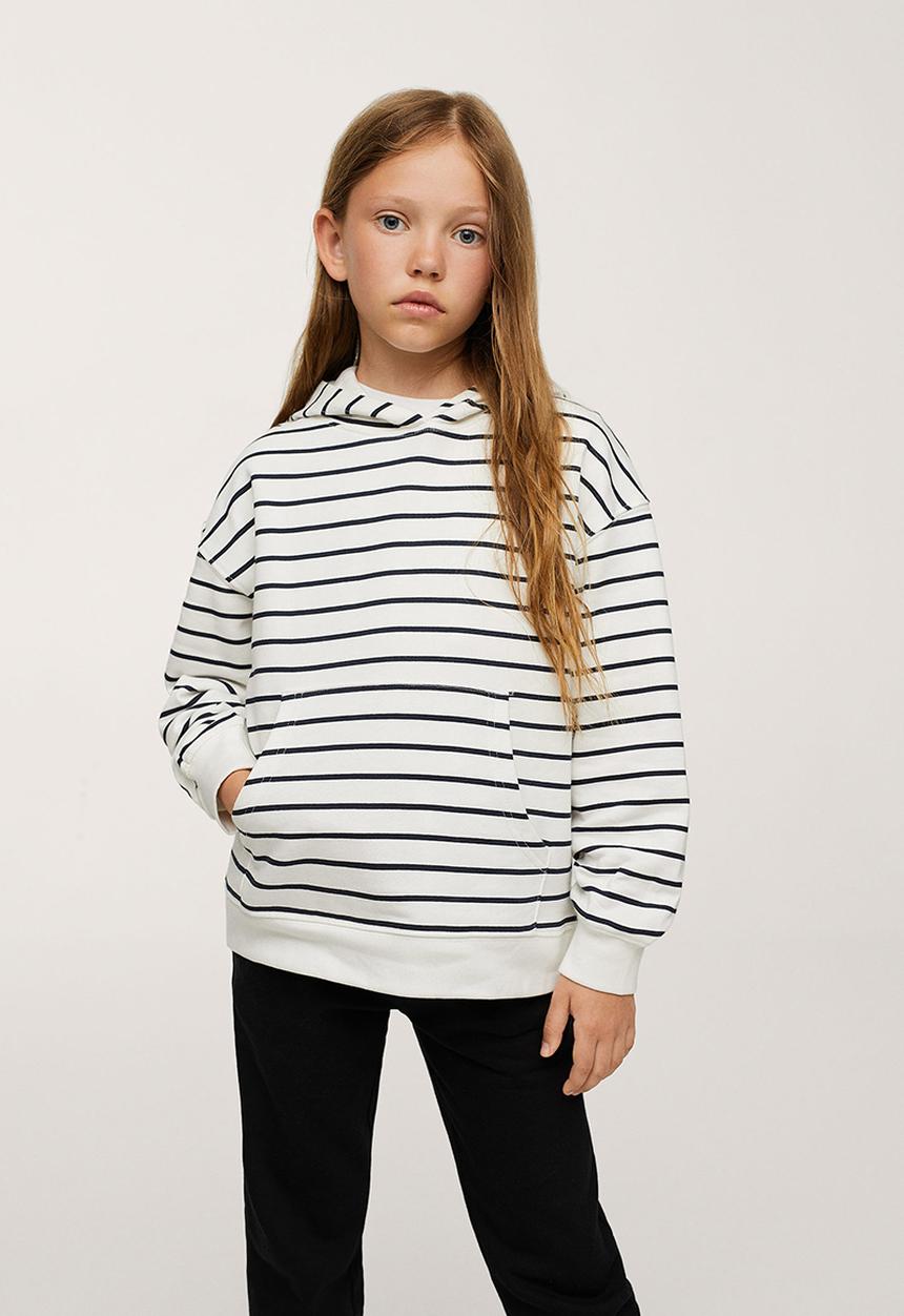 MANGO - Sweatshirt sailor - white