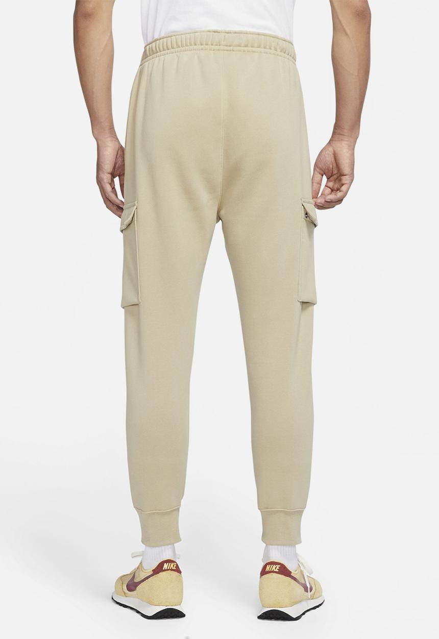 Nike - NSW Club Fleece Cargo Trousers - limestone/limestone/white
