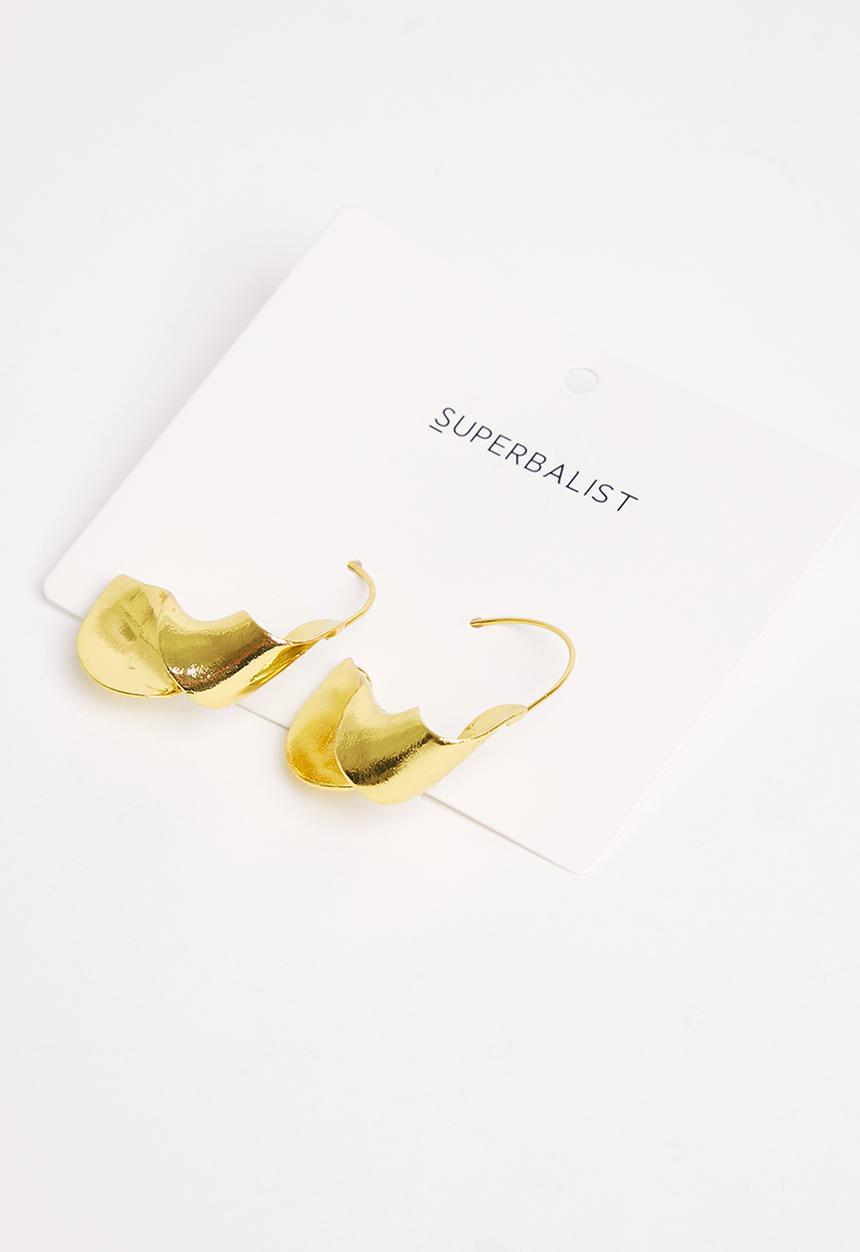 Superbalist - Kelly hoop earrings - gold