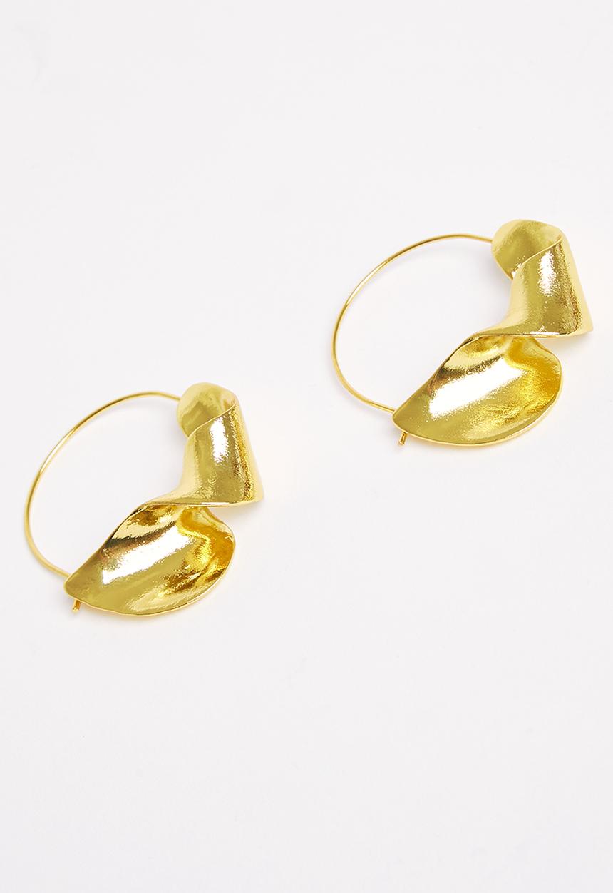 Superbalist - Kelly hoop earrings - gold