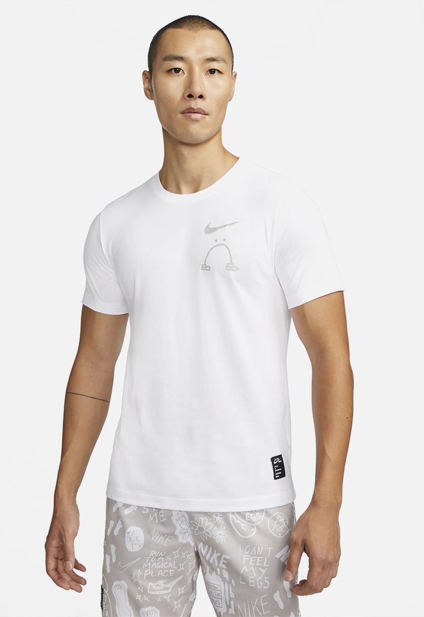Nike - Dri-FIT Nathan Bell Men's Running T-Shirt - white