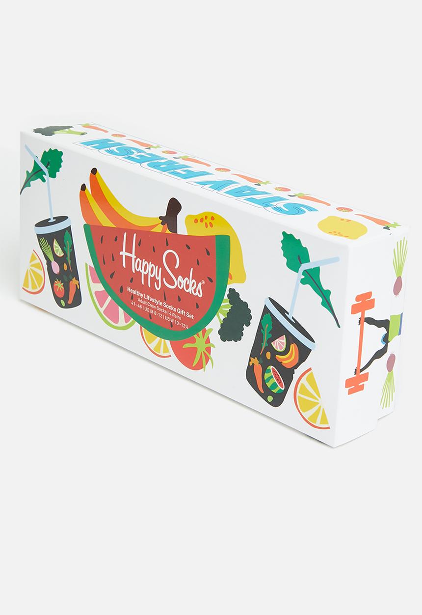 Happy Socks - 4-Pack healthy lifestyle socks gift set - multi 