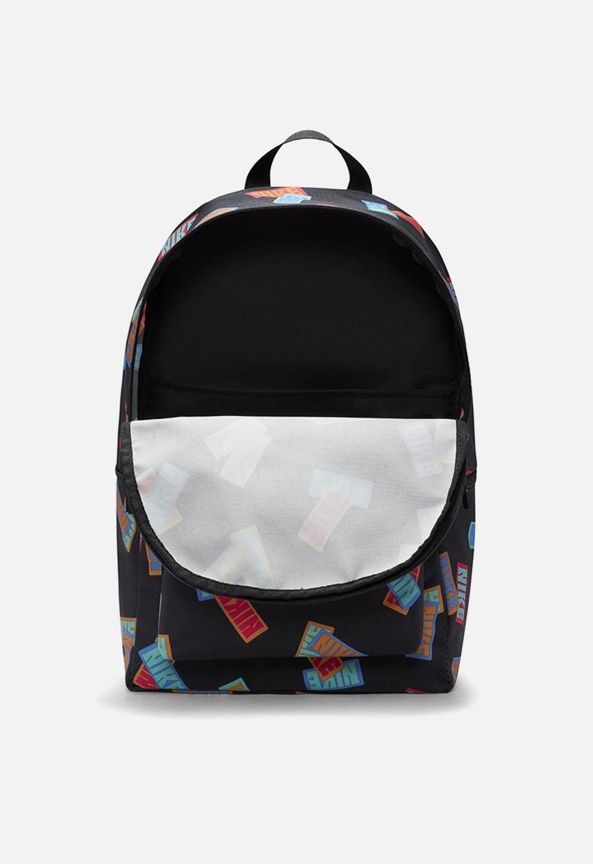 Nike - Nsw heritage backpack - black, black & white