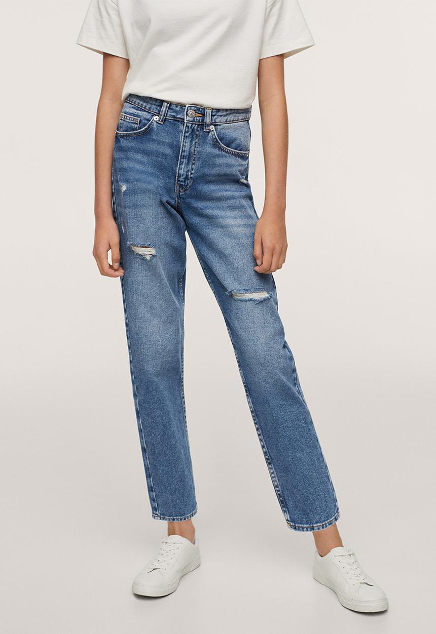 MANGO - Jeans mumt - blue