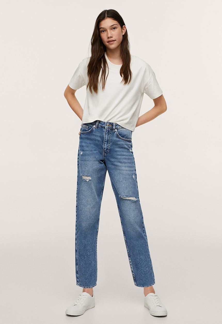 MANGO - Jeans mumt - blue
