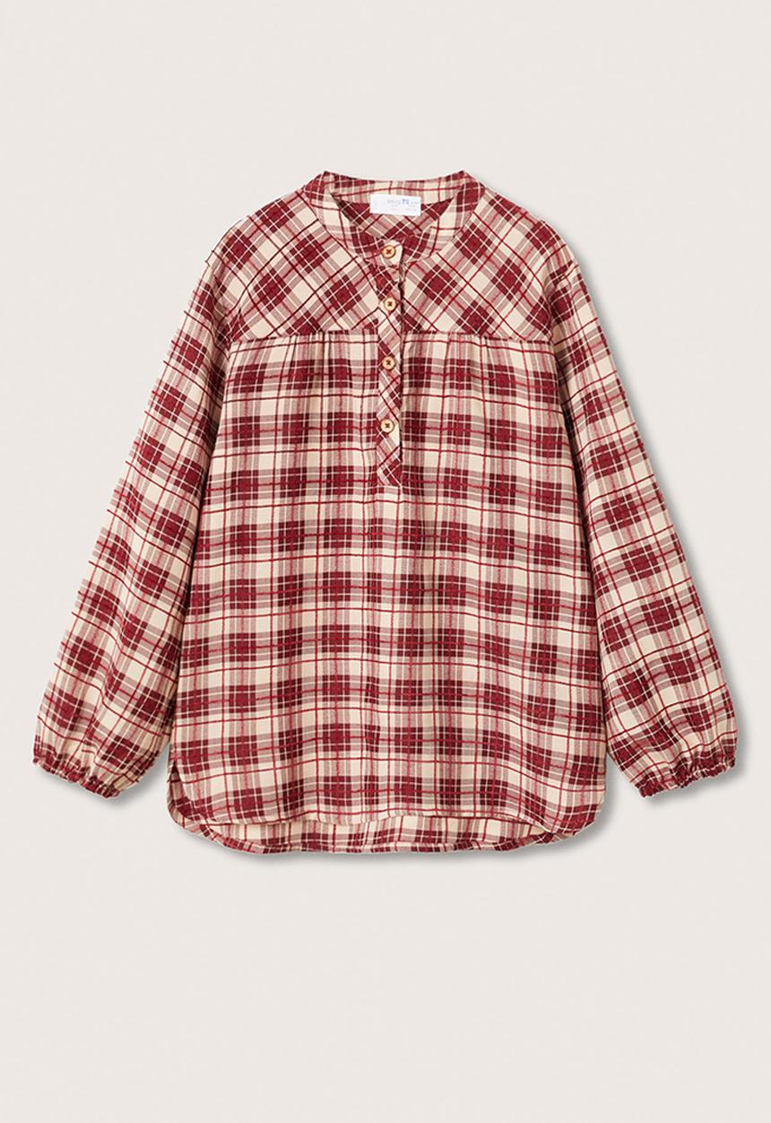 MANGO - Shirt olivia - red