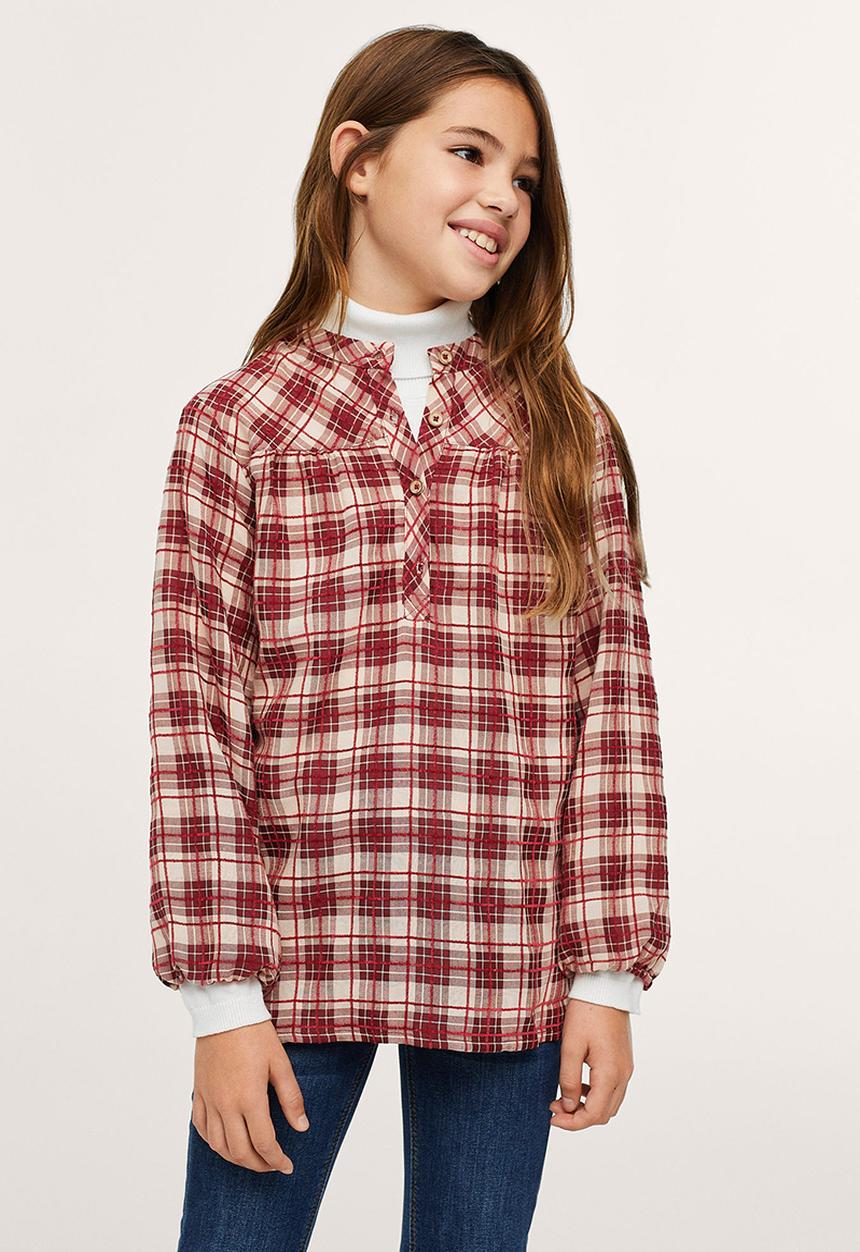 MANGO - Shirt olivia - red