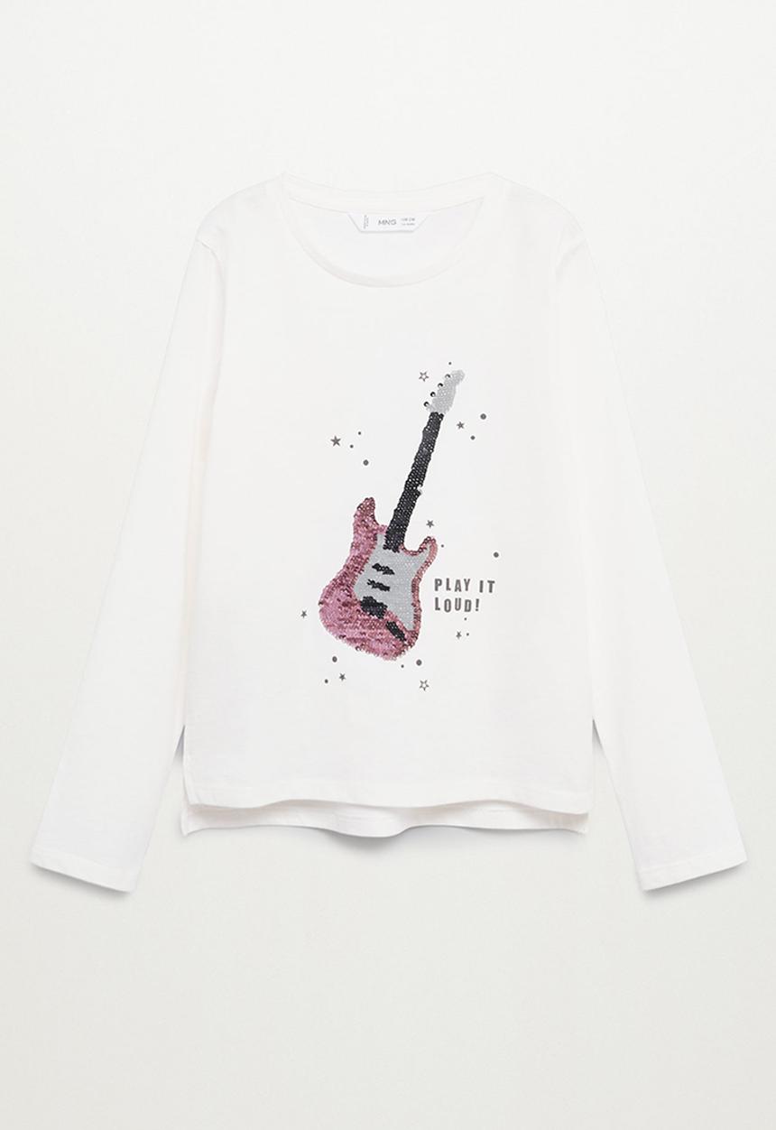 MANGO - Blouse lolly - white