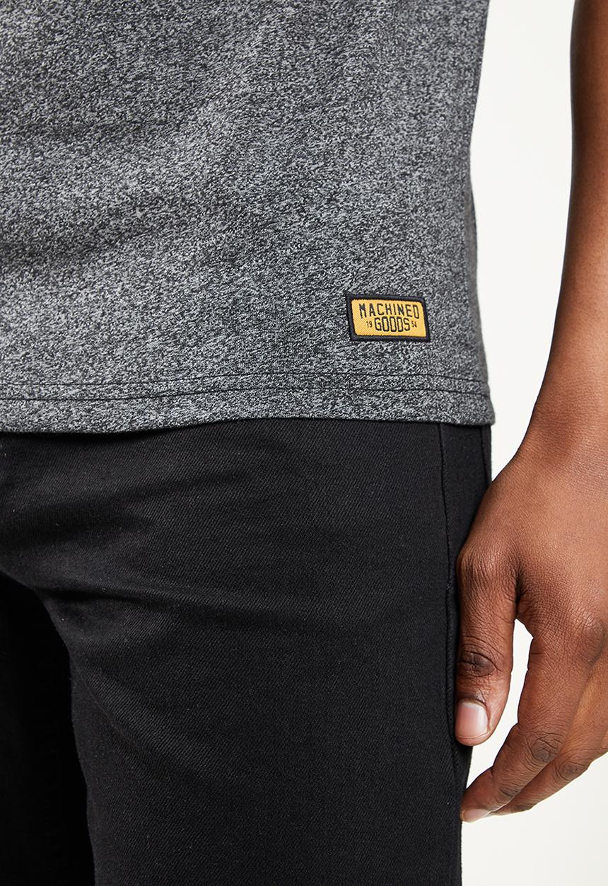 Superdry. - Workwear ringer tee - black grit