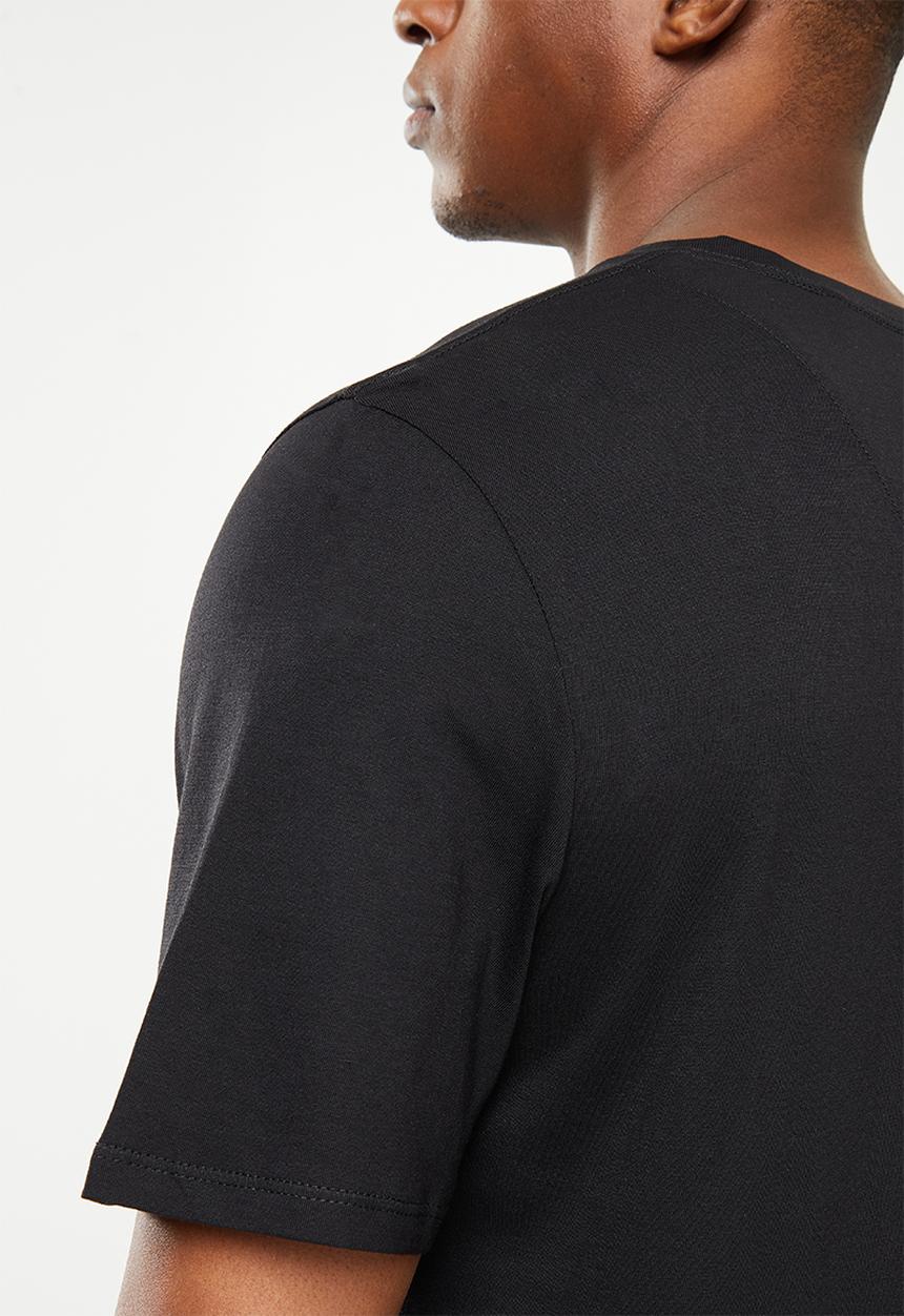 Pringle of Scotland - Core pima tee - black