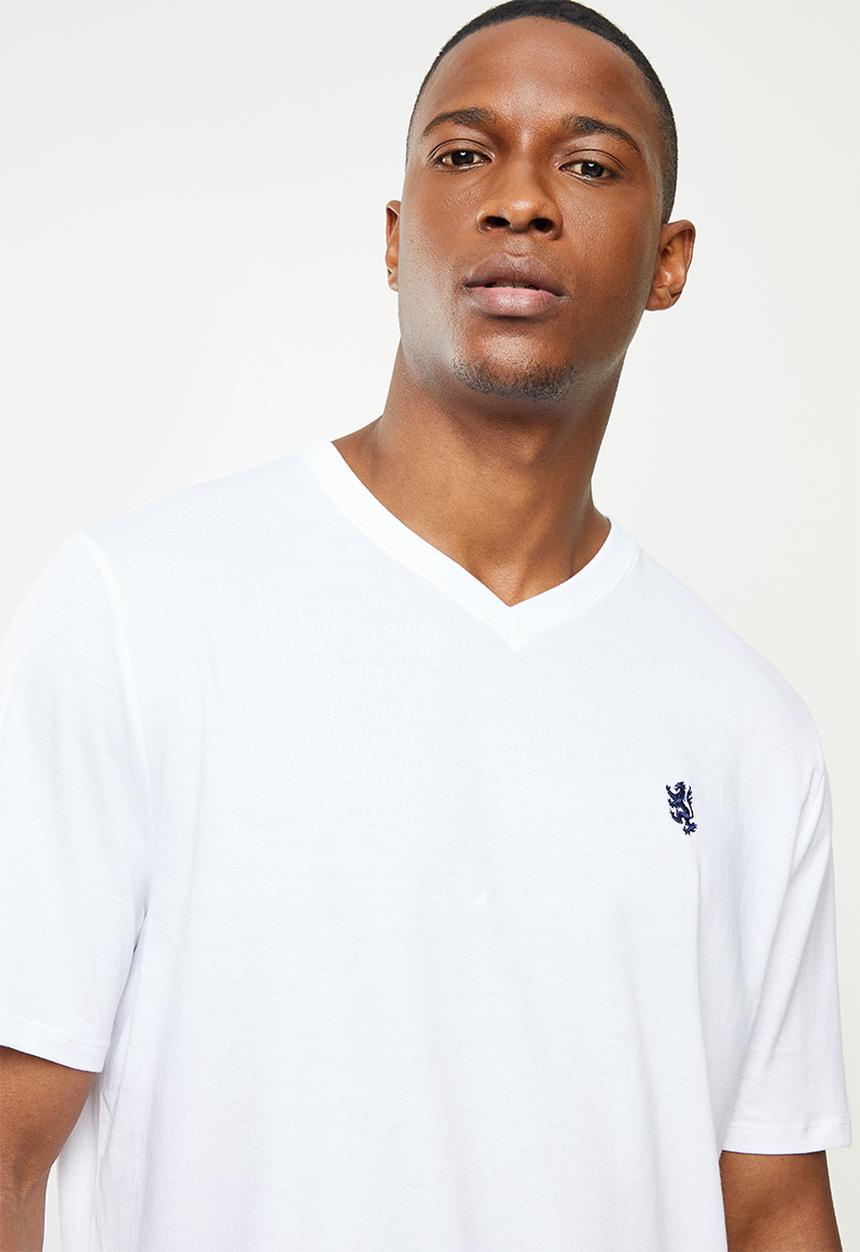 Pringle of Scotland - Core pima tee - white