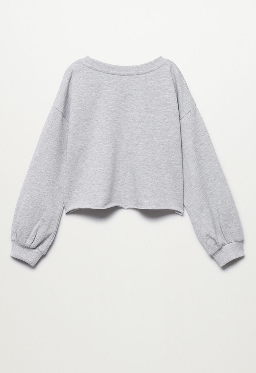 MANGO - Sweatshirt varsity - grey
