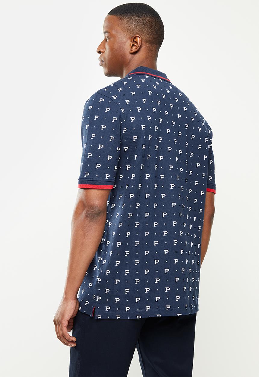 Pringle of Scotland - Mtop1015 mens golfer - navy  