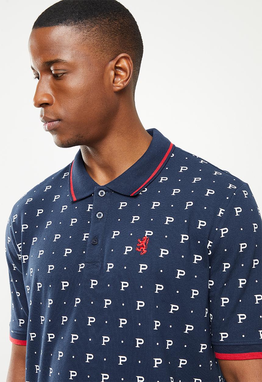 Pringle of Scotland - Mtop1015 mens golfer - navy  