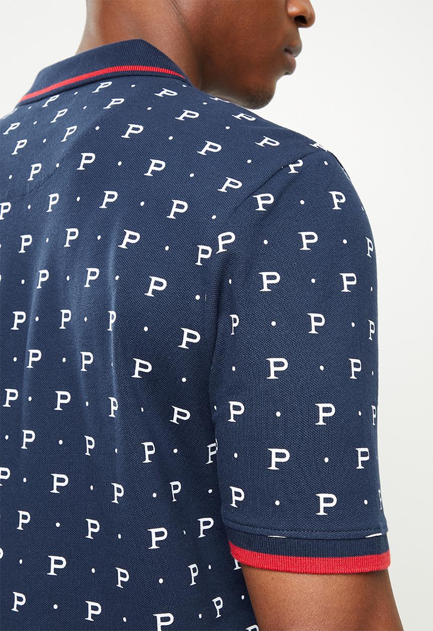 Pringle of Scotland - Mtop1015 mens golfer - navy  