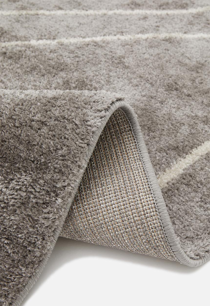 Hertex Haus - Haywire overclouded rug - grey
