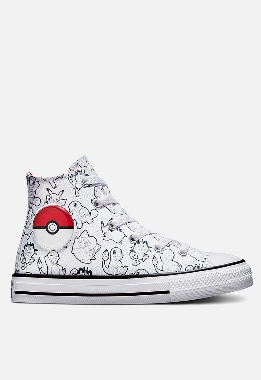 Converse - Pokemon chuck taylor all star - white/black
