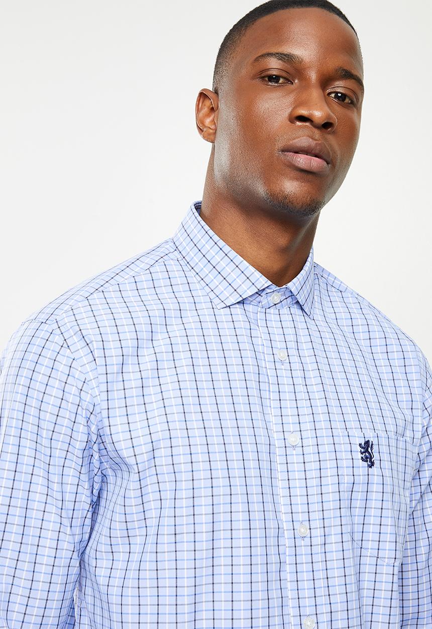 Pringle of Scotland - Msls0147ls classic - blue