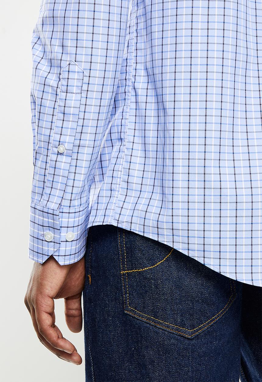 Pringle of Scotland - Msls0147ls classic - blue