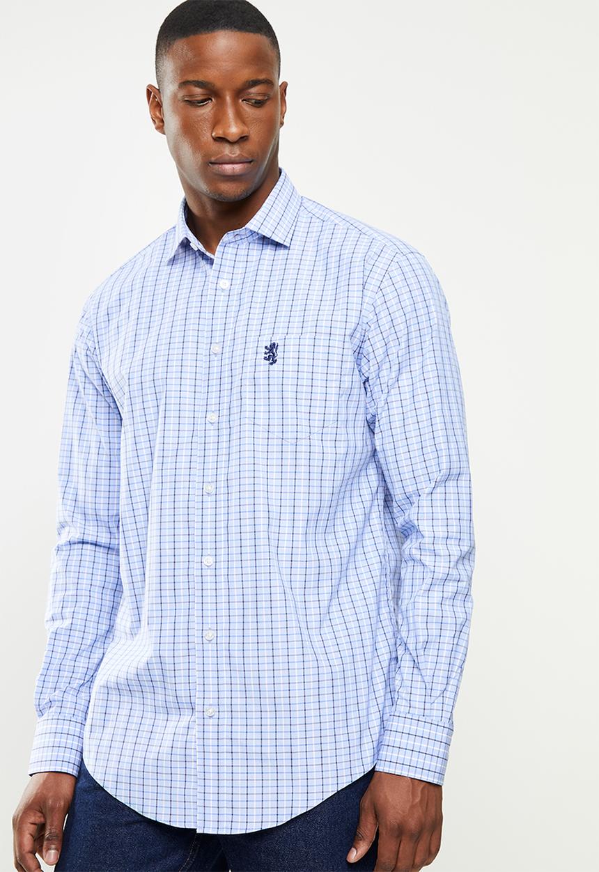 Pringle of Scotland - Msls0147ls classic - blue